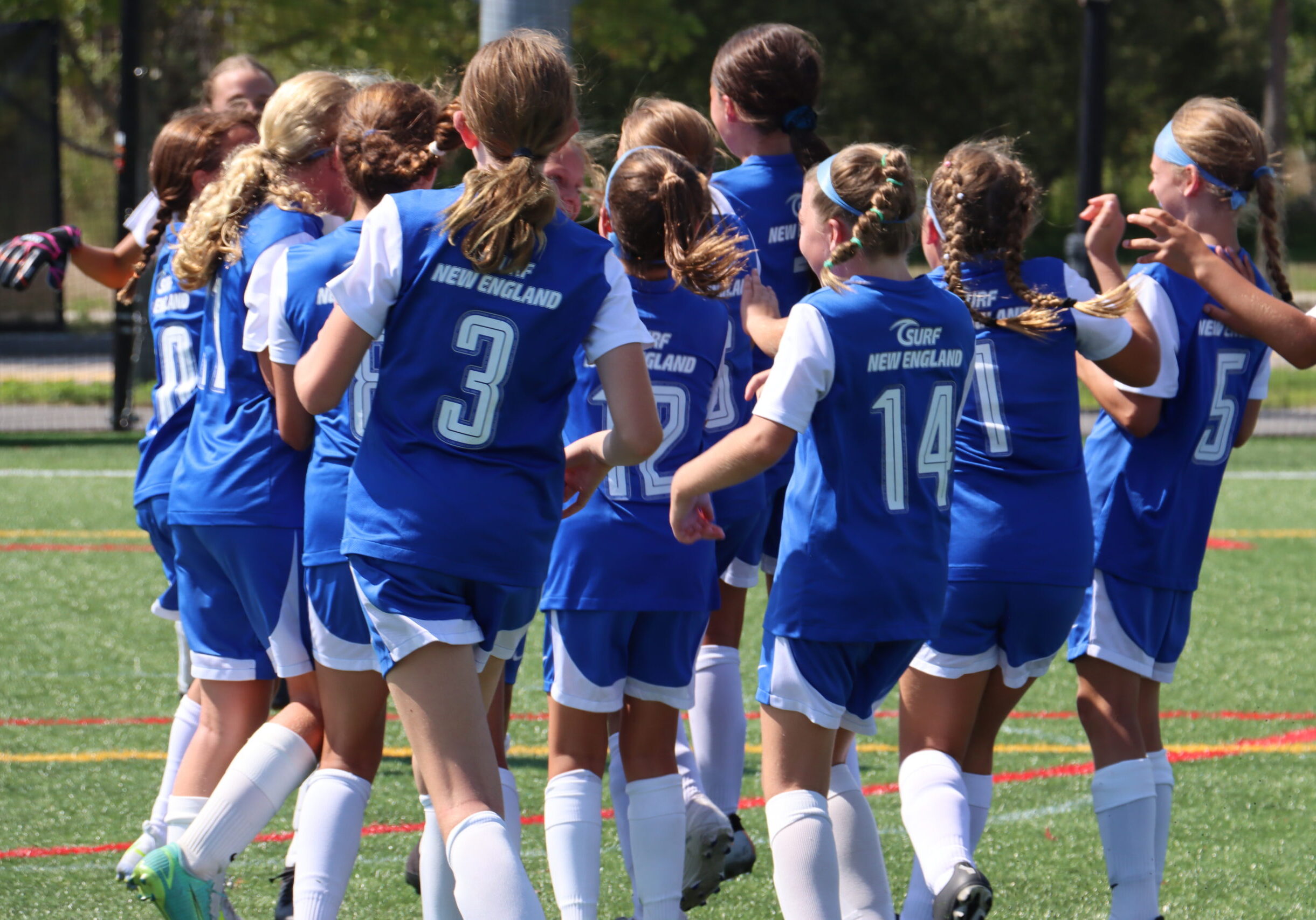 Girls Huddle