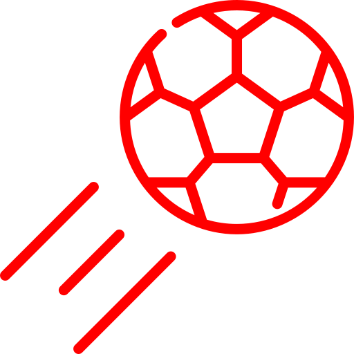 red-soccer-ball