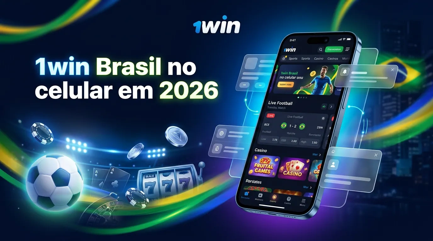 1win Brasil no celular em 2026